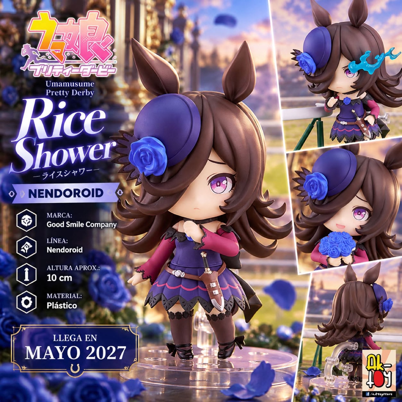 Nendoroid Rice Shower de Umamusume Pretty Derby
